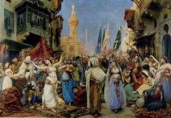 unknow artist Arab or Arabic people and life. Orientalism oil paintings 50 Sweden oil painting art